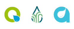 Logotipos institucionales de AQUAA